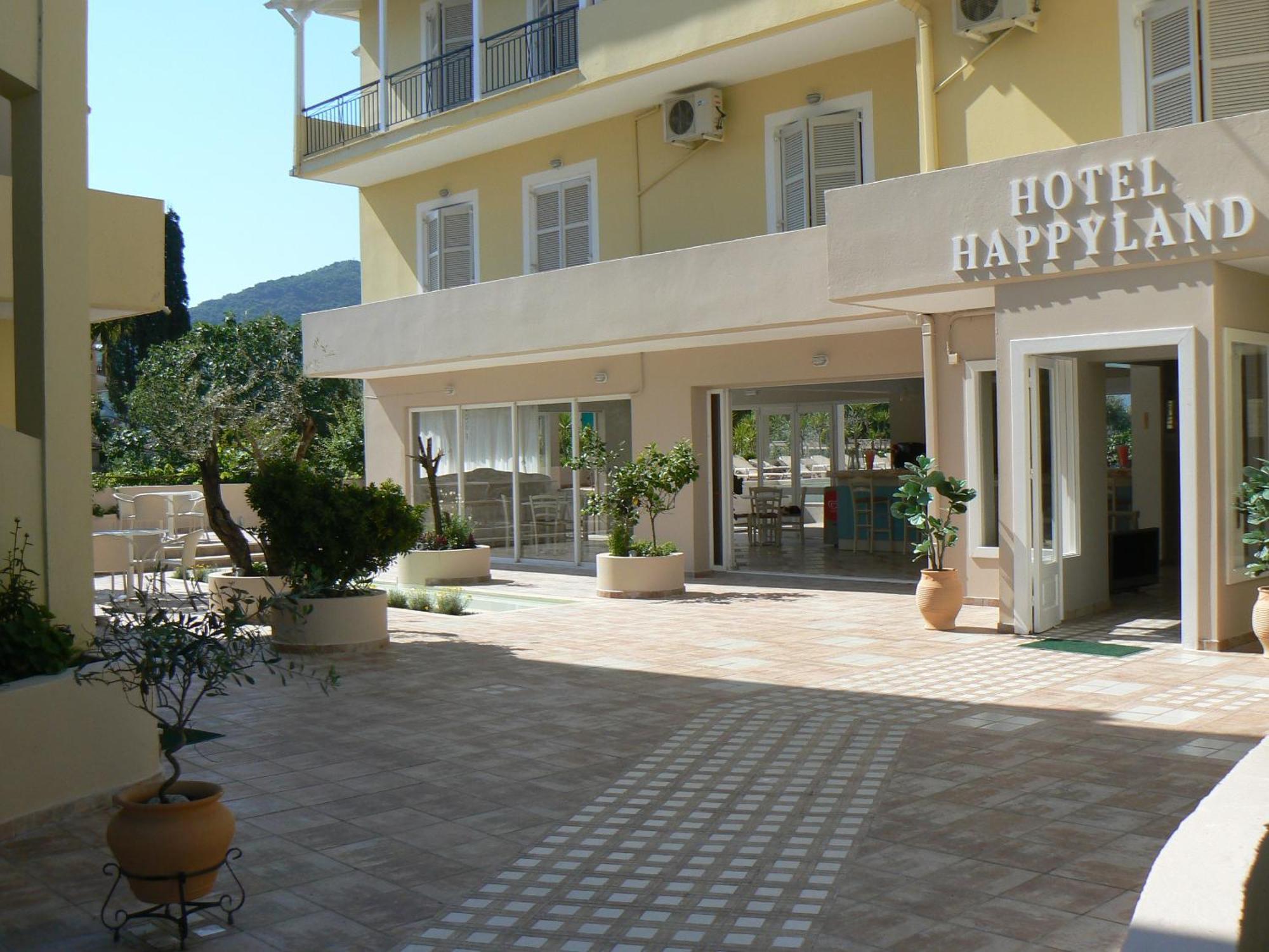 Happyland Hotel Apartments Νυδρί Εξωτερικό φωτογραφία